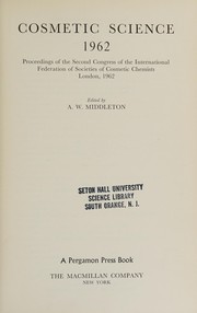 Cosmetic science, 1962