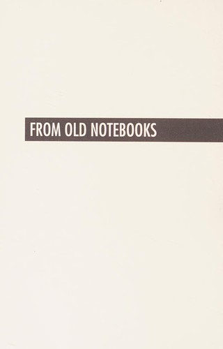 From old notebooks