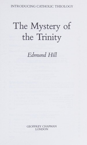 The mystery of the Trinity
