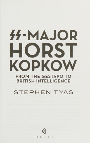 SS-Major Horst Kopkow