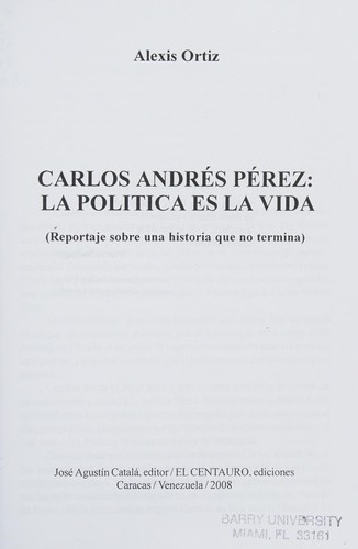 Carlos Andrés Pérez