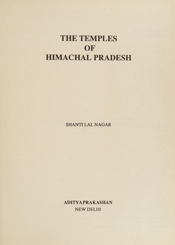 The temples of Himachal Pradesh
