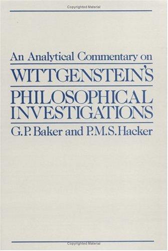 Wittgenstein: Meaning and Understanding