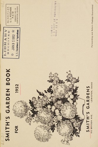 Smith's garden book for 1952
