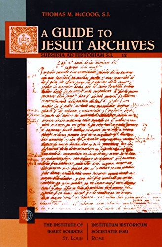 A guide to Jesuit archives