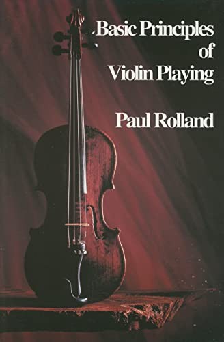 Basic principles of violin playing