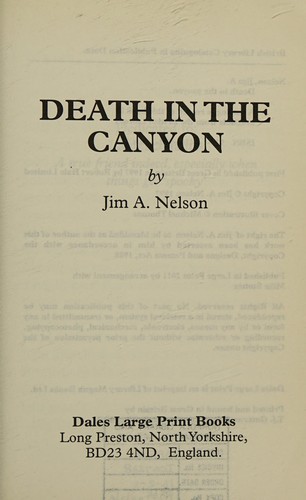Death in the Canyon