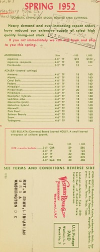 Spring 1952