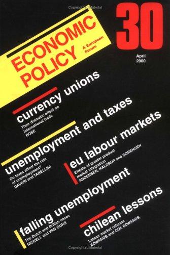 Economic Policy 30
