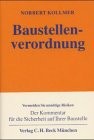 Baustellenverordnung ( BaustellV)