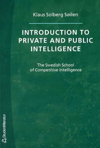 Introduction to private and public intelligence