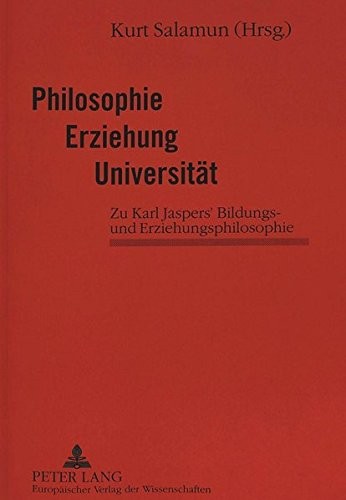 Philosophie erziehung universitat