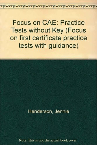 First certificate practice tests with guidence