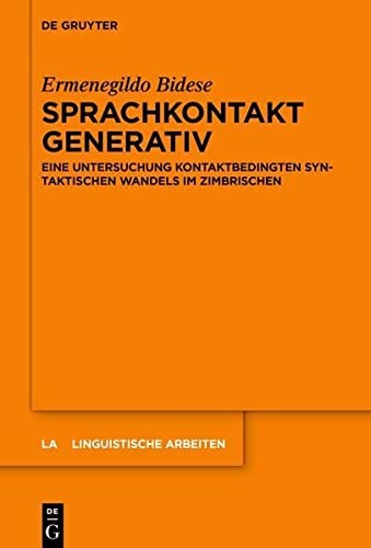 Sprachkontakt Generativ