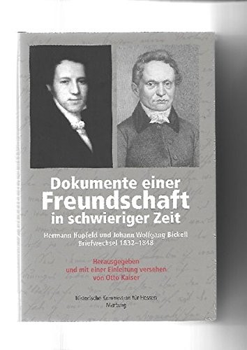 Dokumente einer Freundschaft in schwieriger Zeit