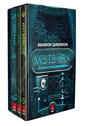 Mistborn Segunda Era - Caixa com Volumes 1 2 3 e caderno