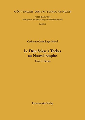 Le dieu Sokar à Thèbes au Nouvel Empire