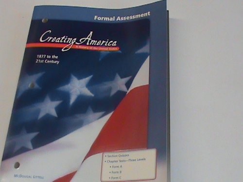 Formal Assessment for McDougal Littell "Creating America
