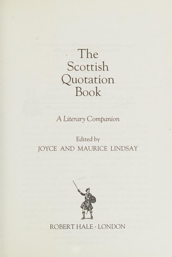The Scottish Quotation Book