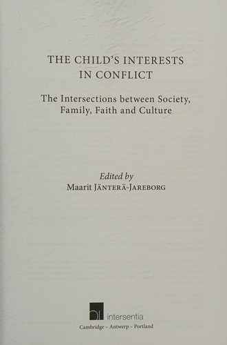 Child's Interests in Conflict