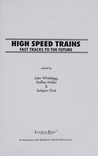 High Speed Trains