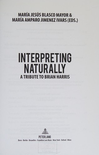 Interpreting naturally