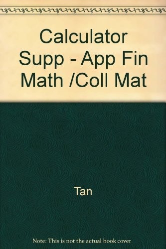 A graphing calculator manual for finite mathematics