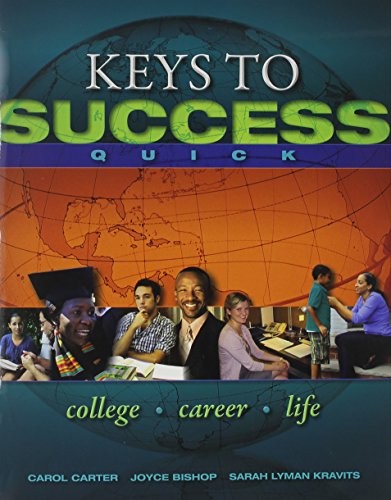 Keys to Success Quick Plus NEW MyStudentSuccessLab with Pearson EText -- Access Card Package