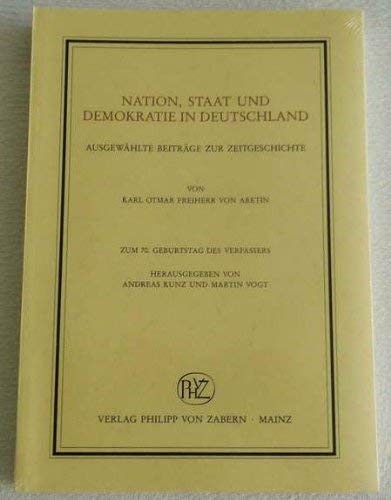 Nation, Staat und Demokratie in Deutschland
