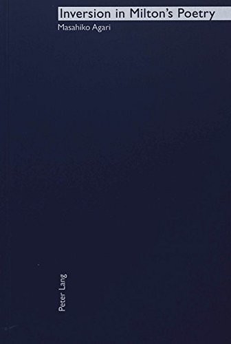 Inversion in Milton's poetry