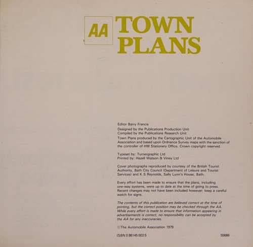 AA town plans