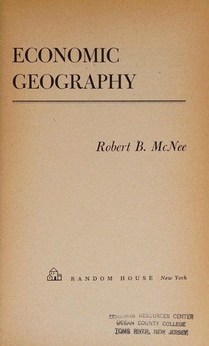A Primer on economic geography