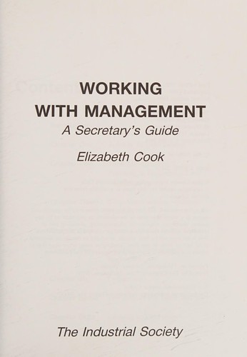 Working with Management (Manager's Pocket Guides)