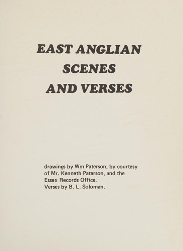 East Anglian verse