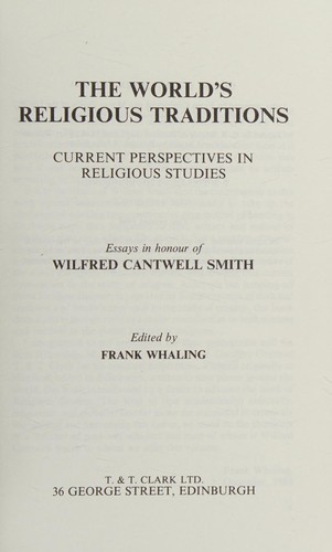 The World's religious traditions