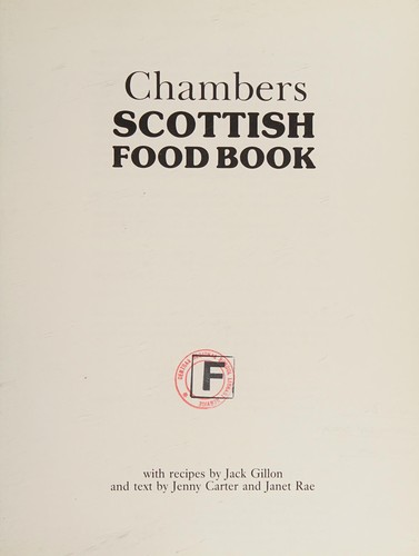 Chambers Scottish Food Book