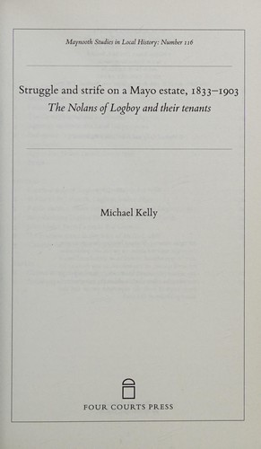 Struggle and strife on a Mayo estate, 1833-1903