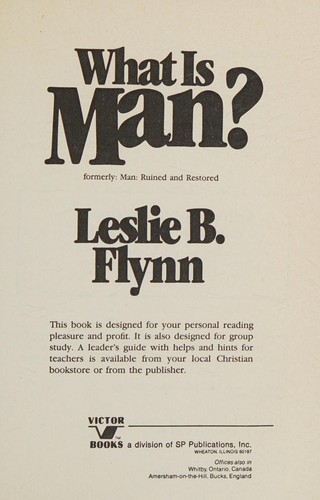 What is man?