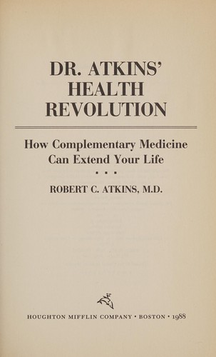Dr. Atkins' health revolution