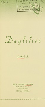 Daylilies, 1952