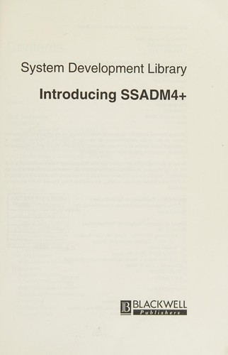 Introducing SSADM4+