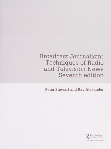 Broadcast journalism