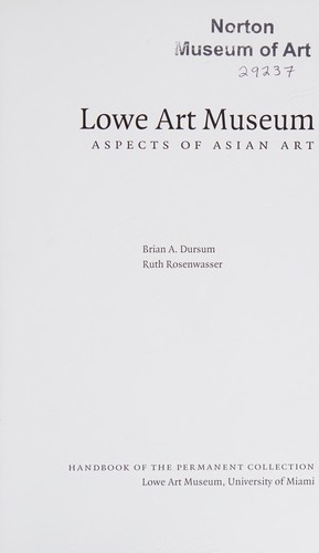Aspects of Asian Art
