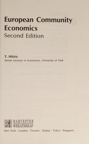 European Community economics