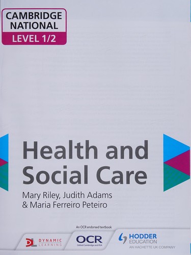 Cambridge National Level 1/2 Health and Social Care