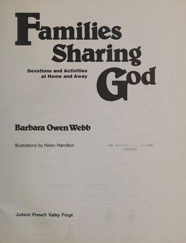 Families sharing God