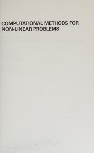 Computational methods for non-linear problems