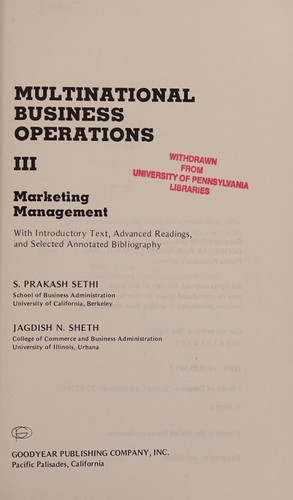 Marketing management