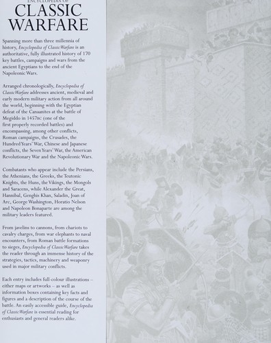 Encyclopedia of classic warfare , 1457 BC-1815 AD