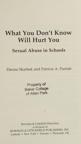 What you don't know will hurt you